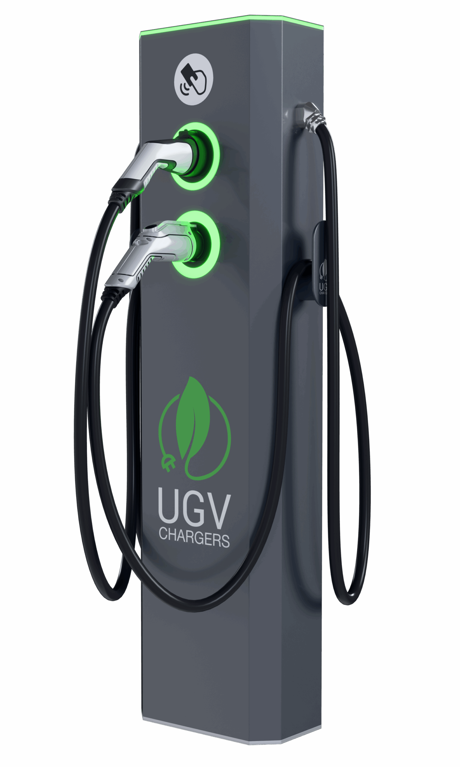 Підлогова AC зарядна станція UGV Chargers, 2 порти