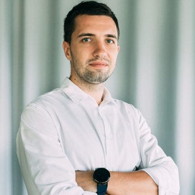 Сергій Румянцев, керівник напрямку розробки електрозарядних станцій UGV Chargers