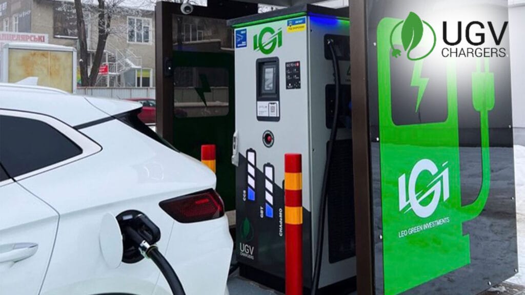 Lernen Sie die 120-kW-Schnellladestation Fast Charger GBT von UGV Chargers auf der GO TO-U-Plattform in Lemberg kennen