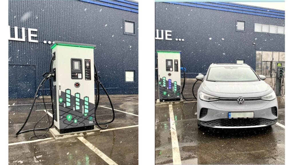 Wir freuen uns, die Eröffnung der ersten E1 Epicentr-Ladestation für Elektroautos in Kiew bekannt zu geben