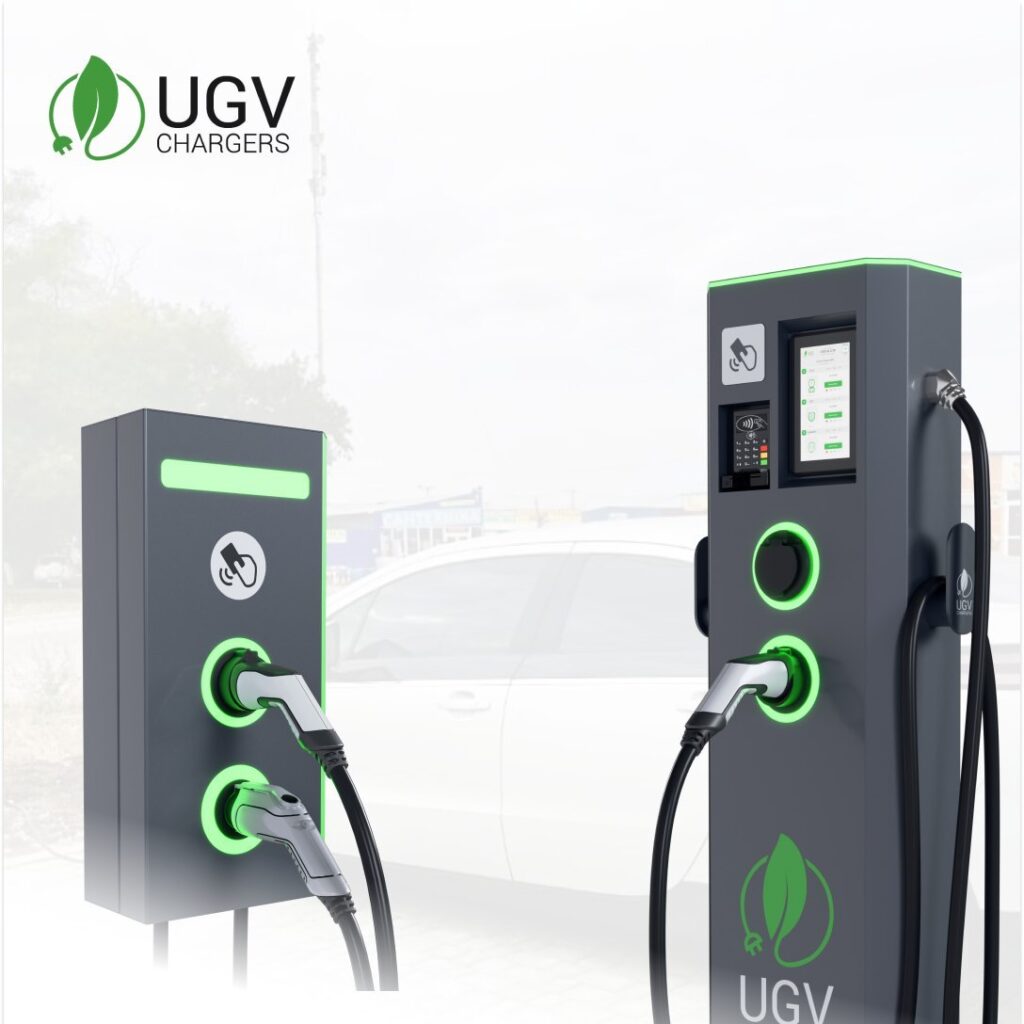 Зарядні станції UGV Chargers для відкритих парковок: оптимальне рішення для бізнесу