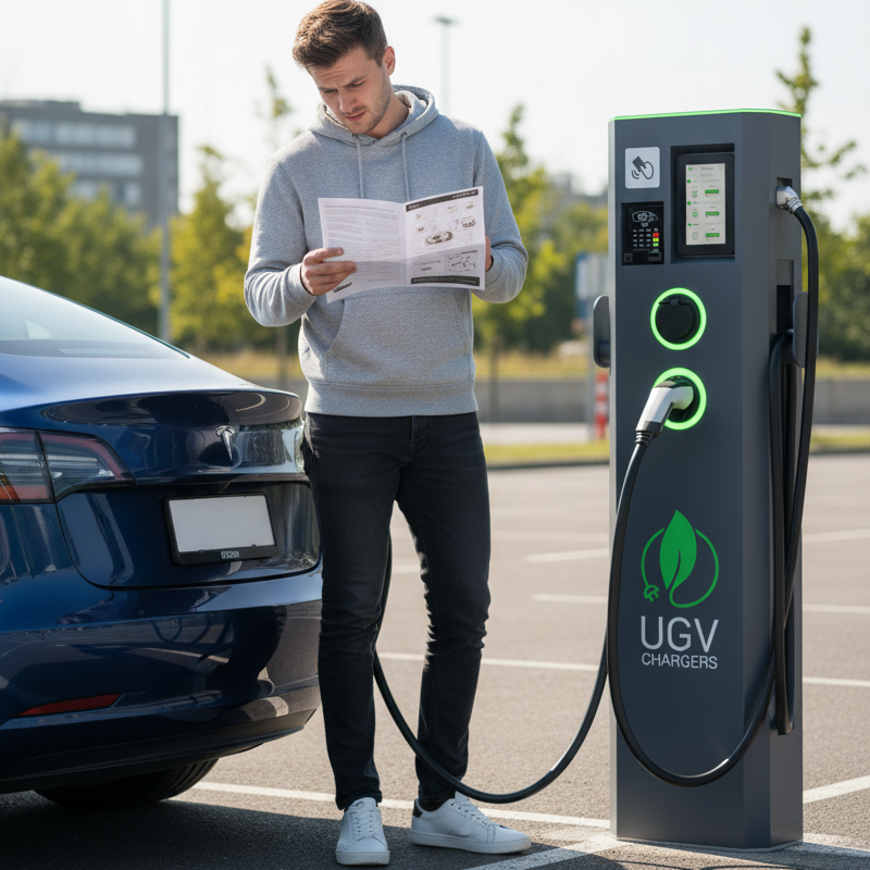 Рекомендації з експлуатації AC зарядних станцій UGV Chargers