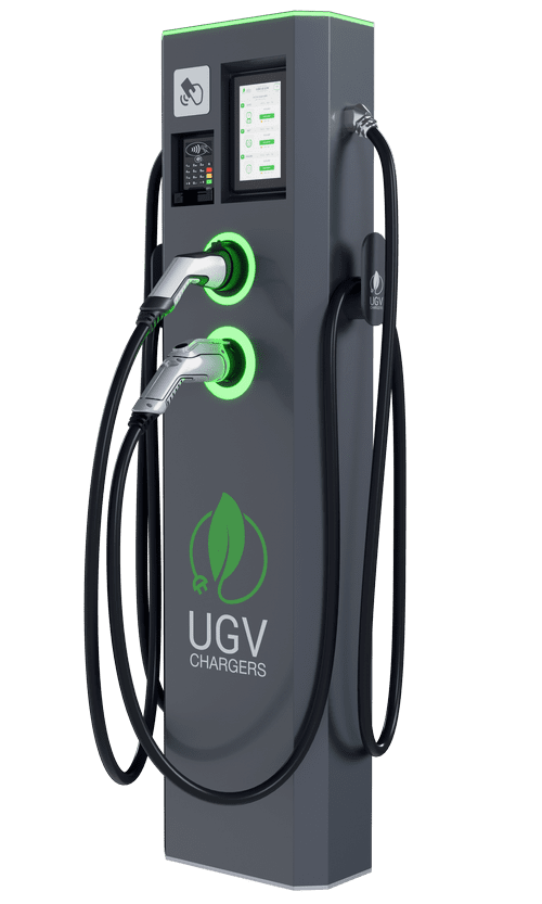 AC зарядна станція UGV Chargers з платіжним терміналом